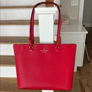Kate Spade Vibrant Red Tote